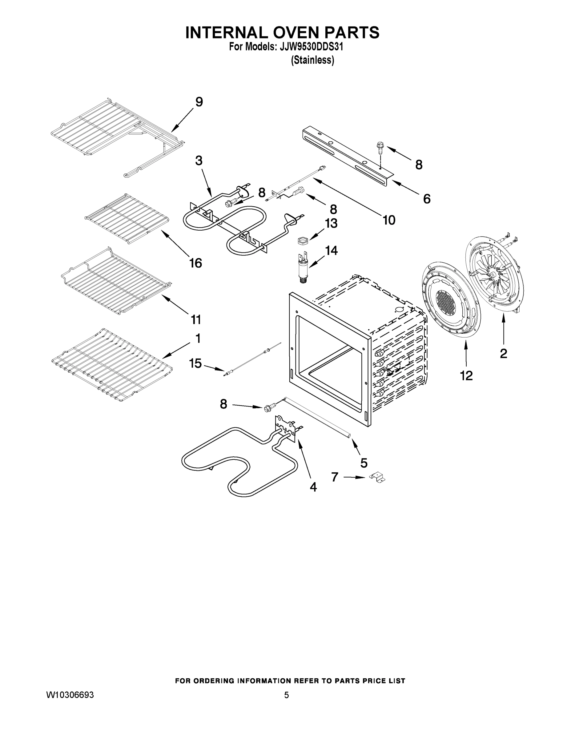 03 - INTERNAL OVEN PARTS