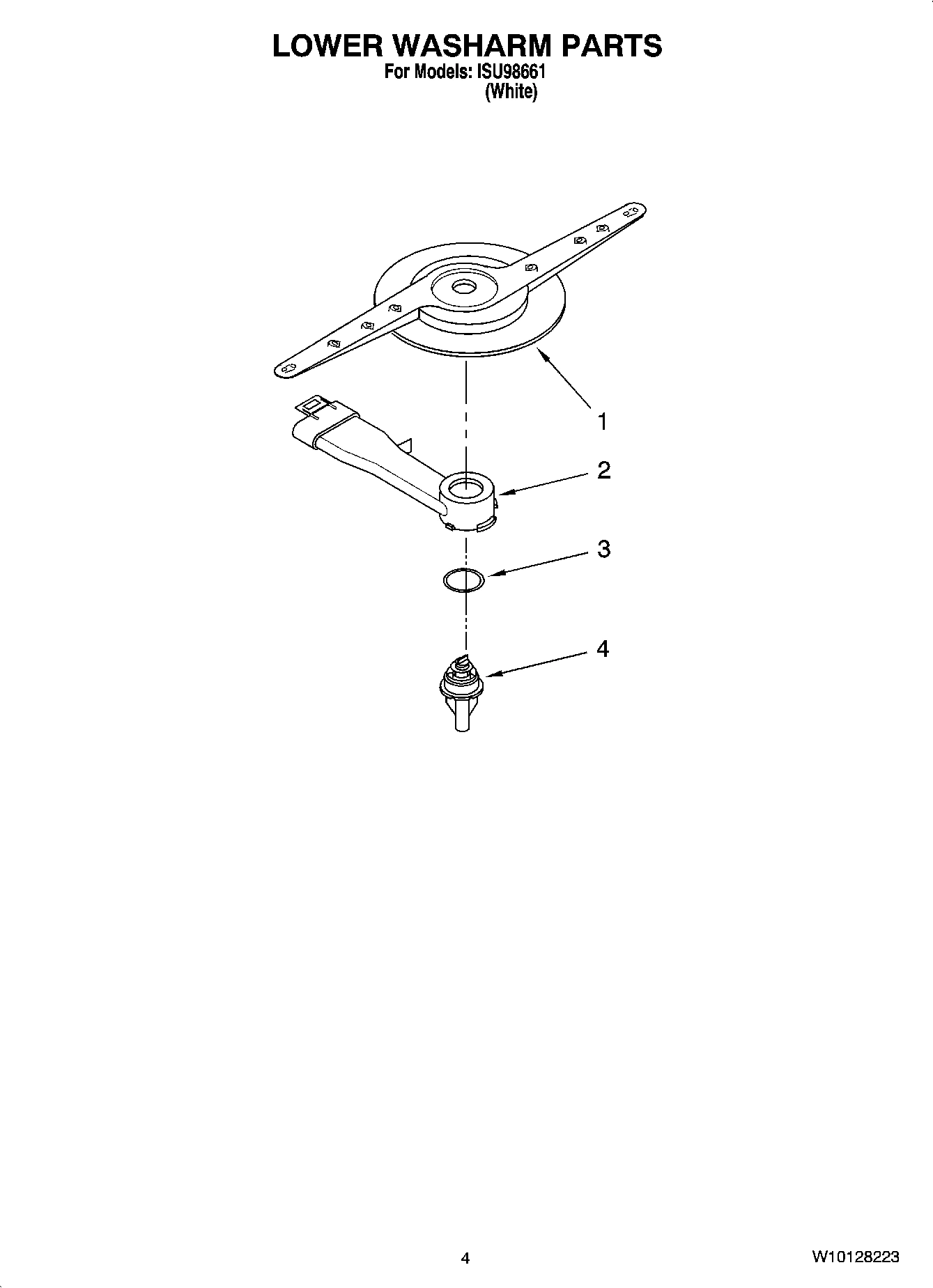 04 - LOWER WASHARM PARTS
