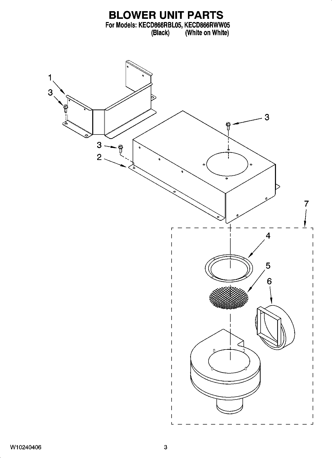 02 - BLOWER UNIT PARTS, OPTIONAL PARTS