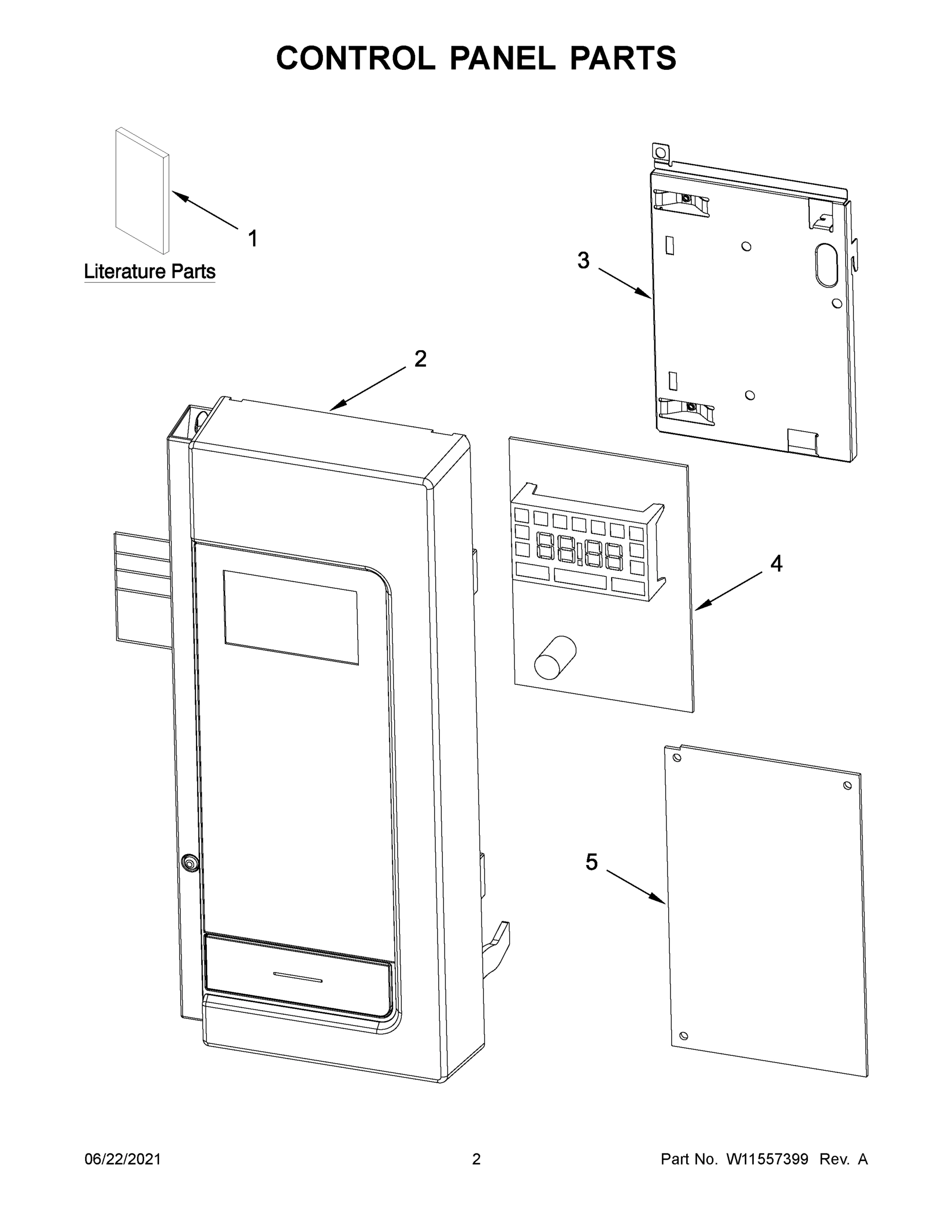 02 - CONTROL PANEL PARTS