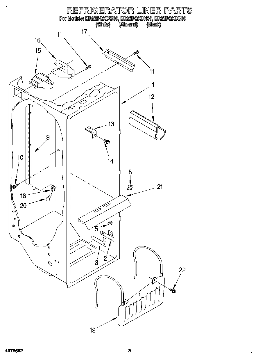 02 - REFRIGERATOR LINER