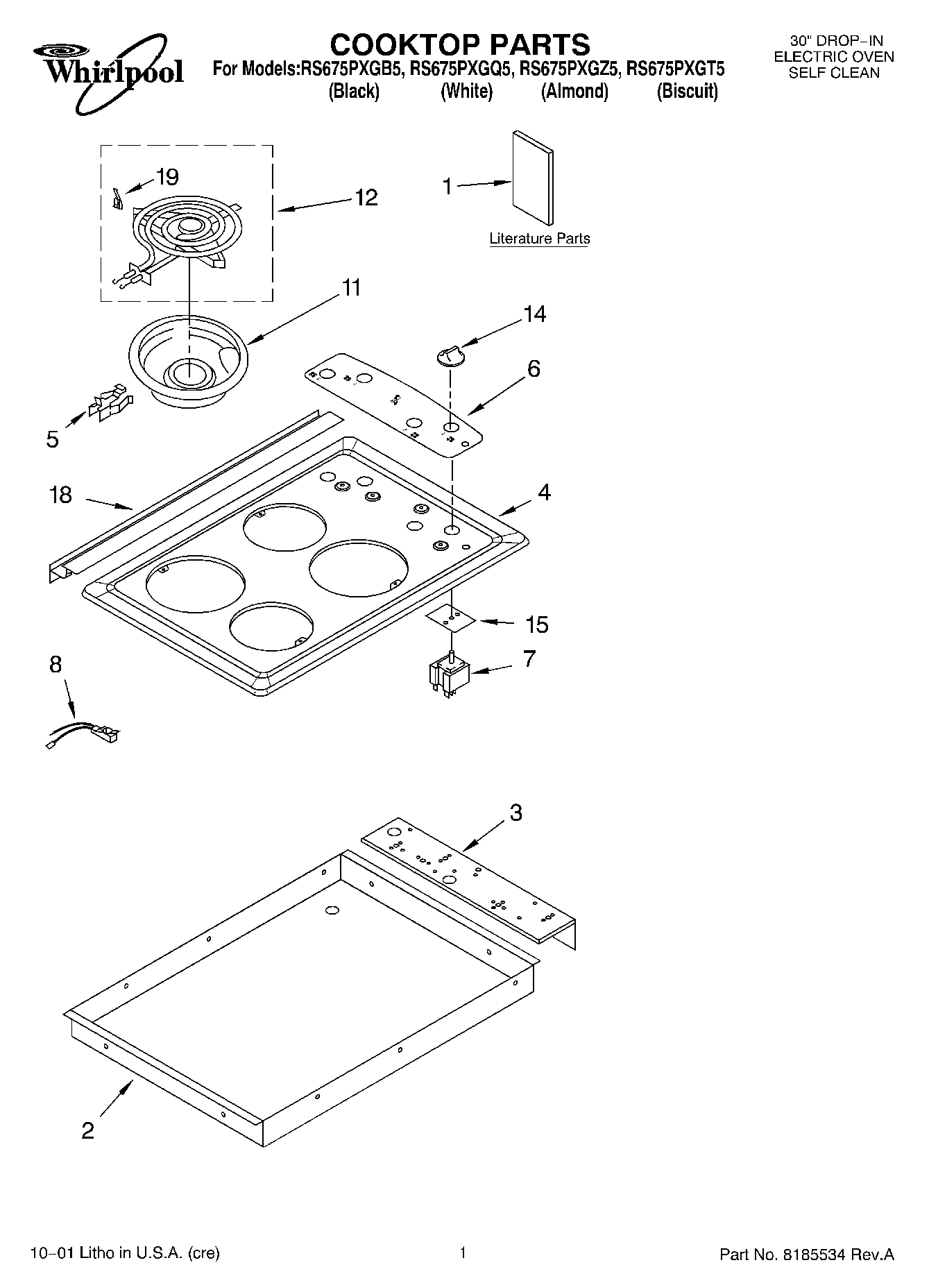 01 - COOKTOP, LITERATURE