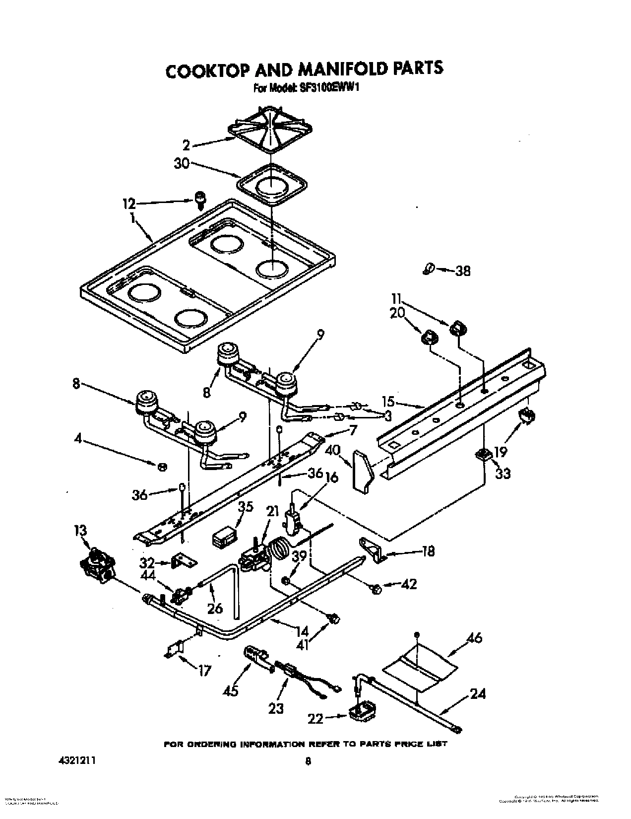06 - COOKTOP AND MANIFOLD, LIT/OPTIONAL