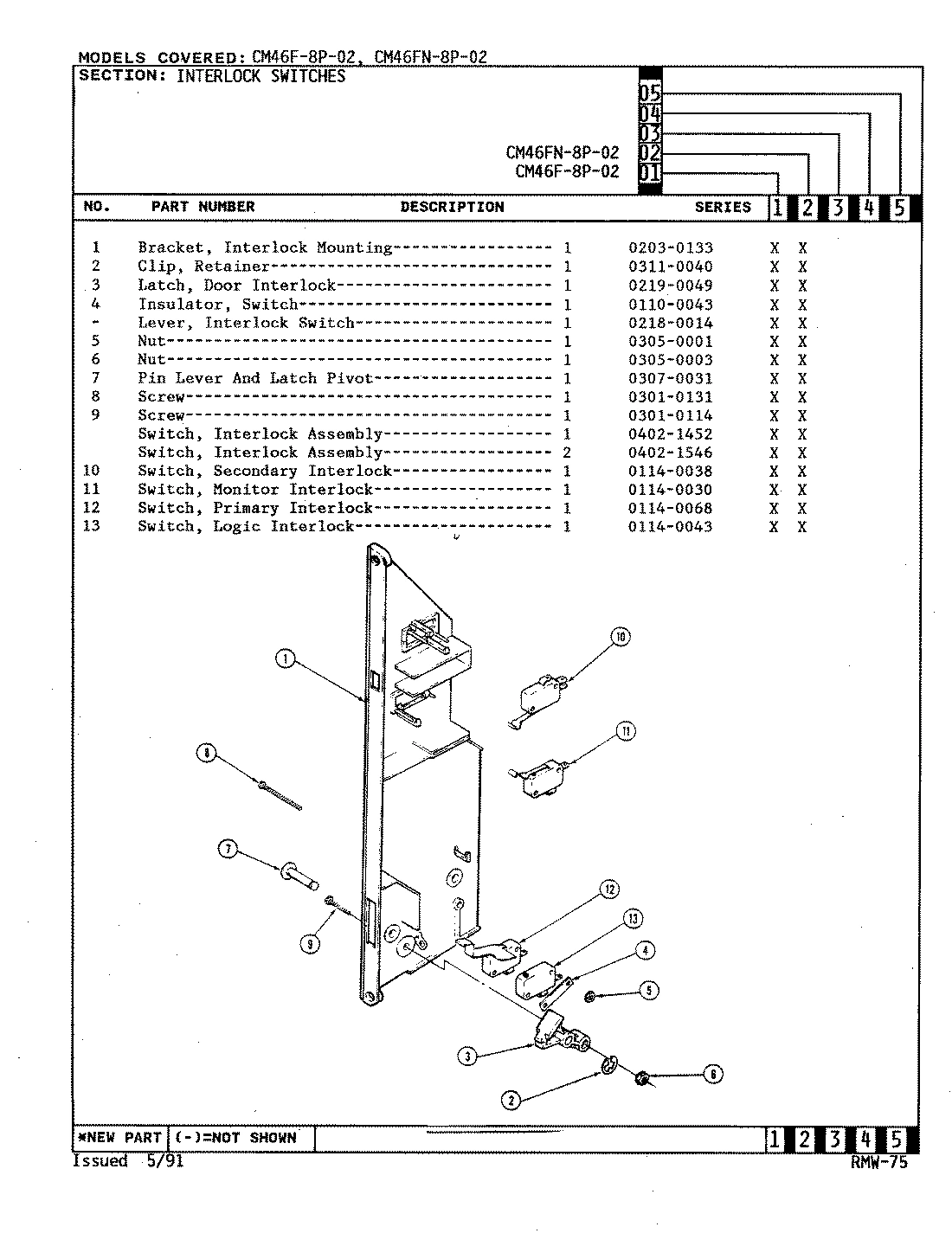 04 - INTERLOCK SWITCHES
