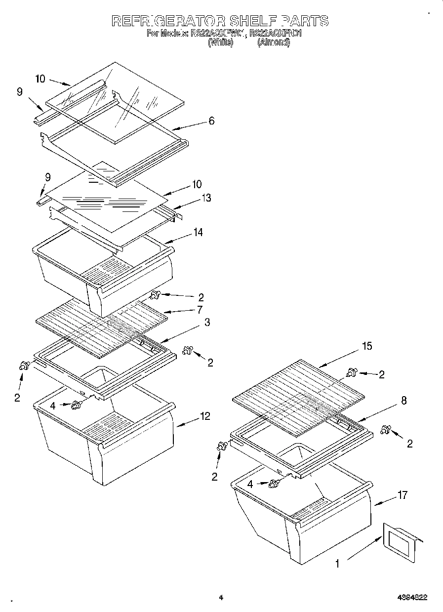 03 - REFRIGERATOR SHELF