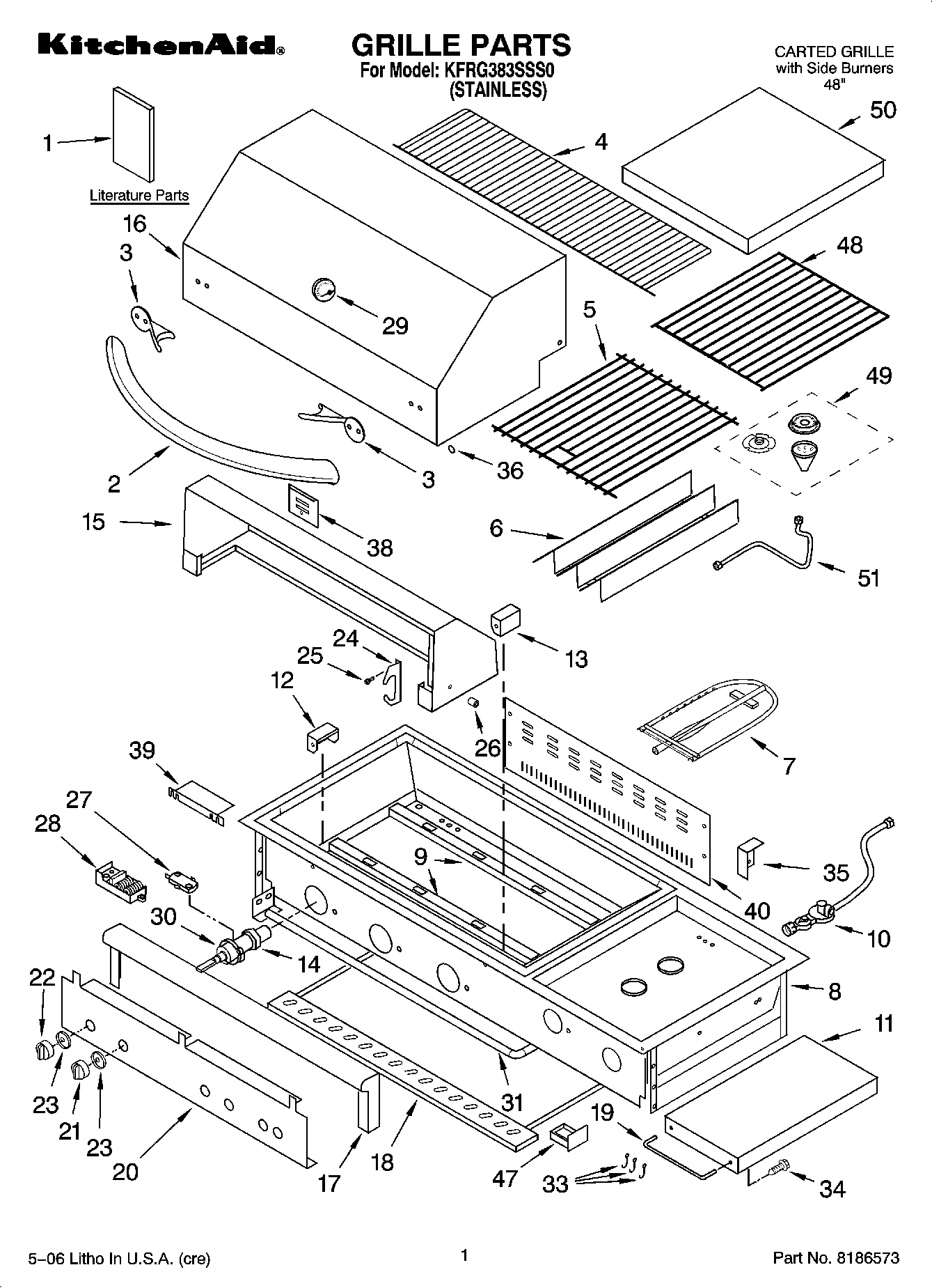 01 - GRILLE PARTS