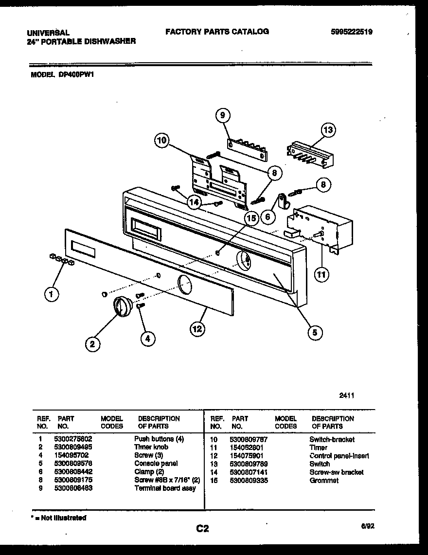 02 - CONSOLE AND CONTROL PARTS