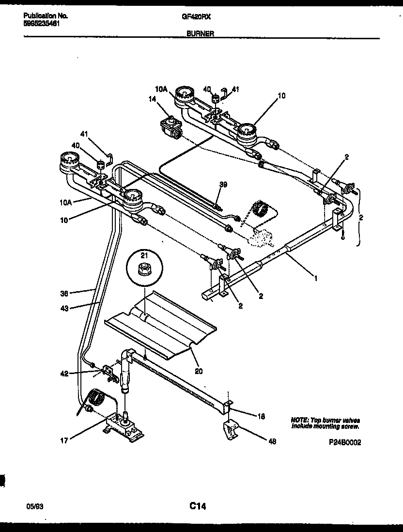 03 - BURNER, MANIFOLD AND GAS CONTROL