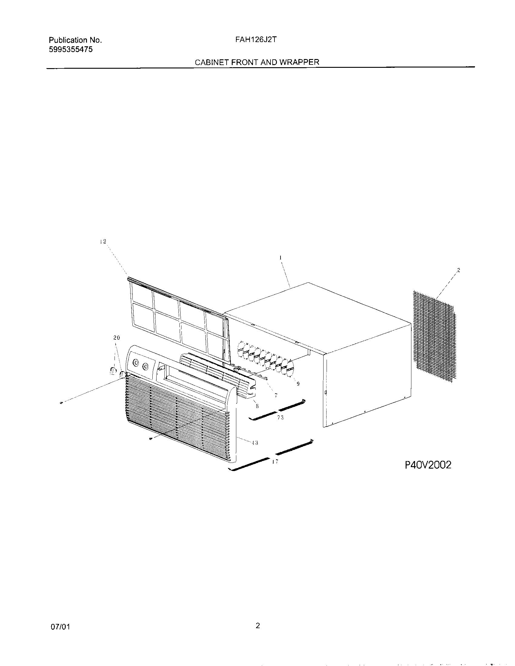 03 - CABINET FRONT & WRAPPER