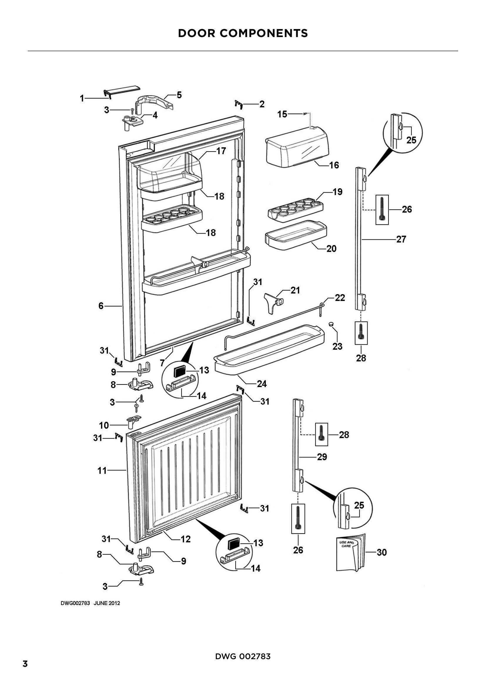 DOOR COMPONENTS