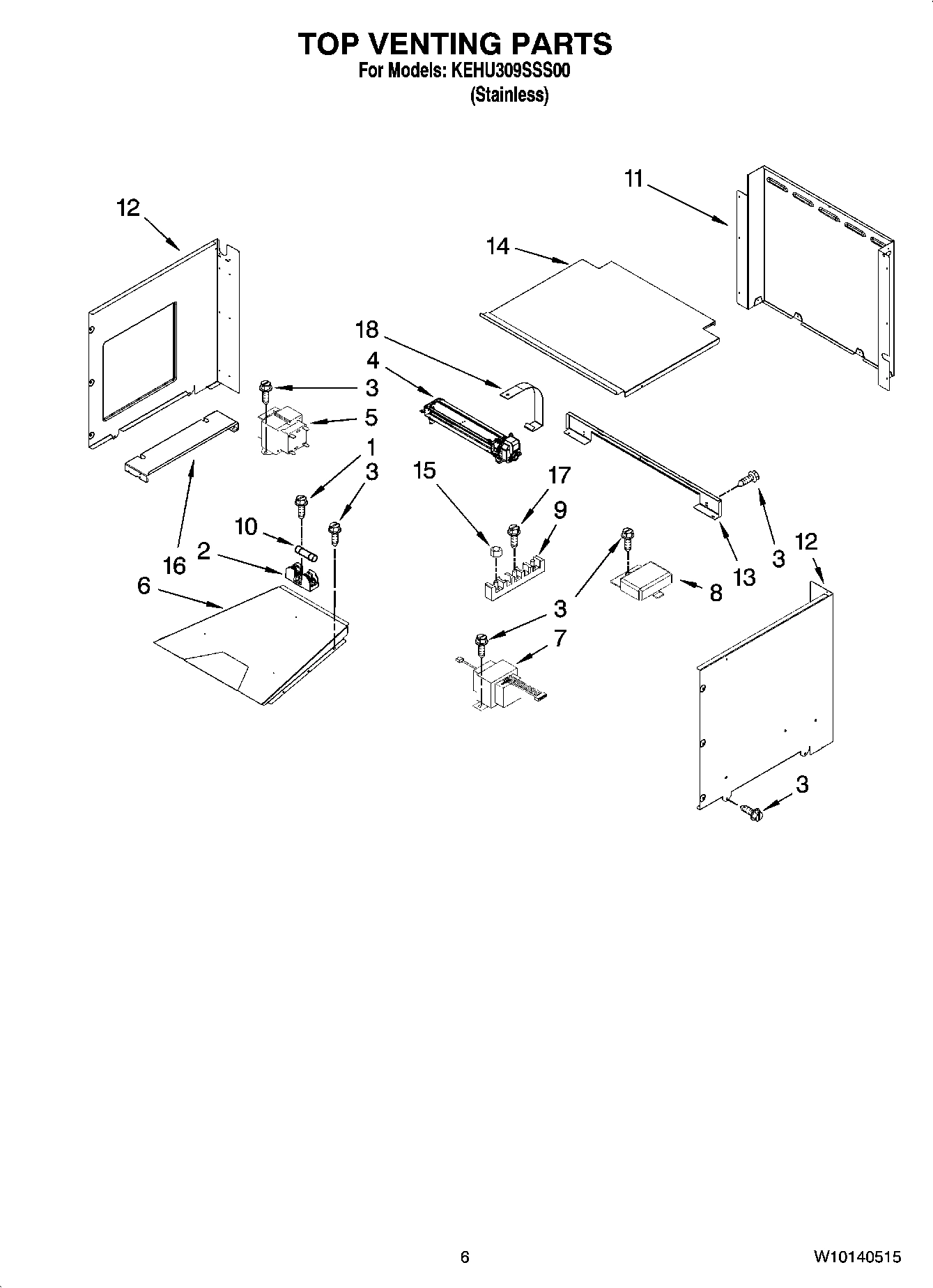 05 - TOP VENTING PARTS