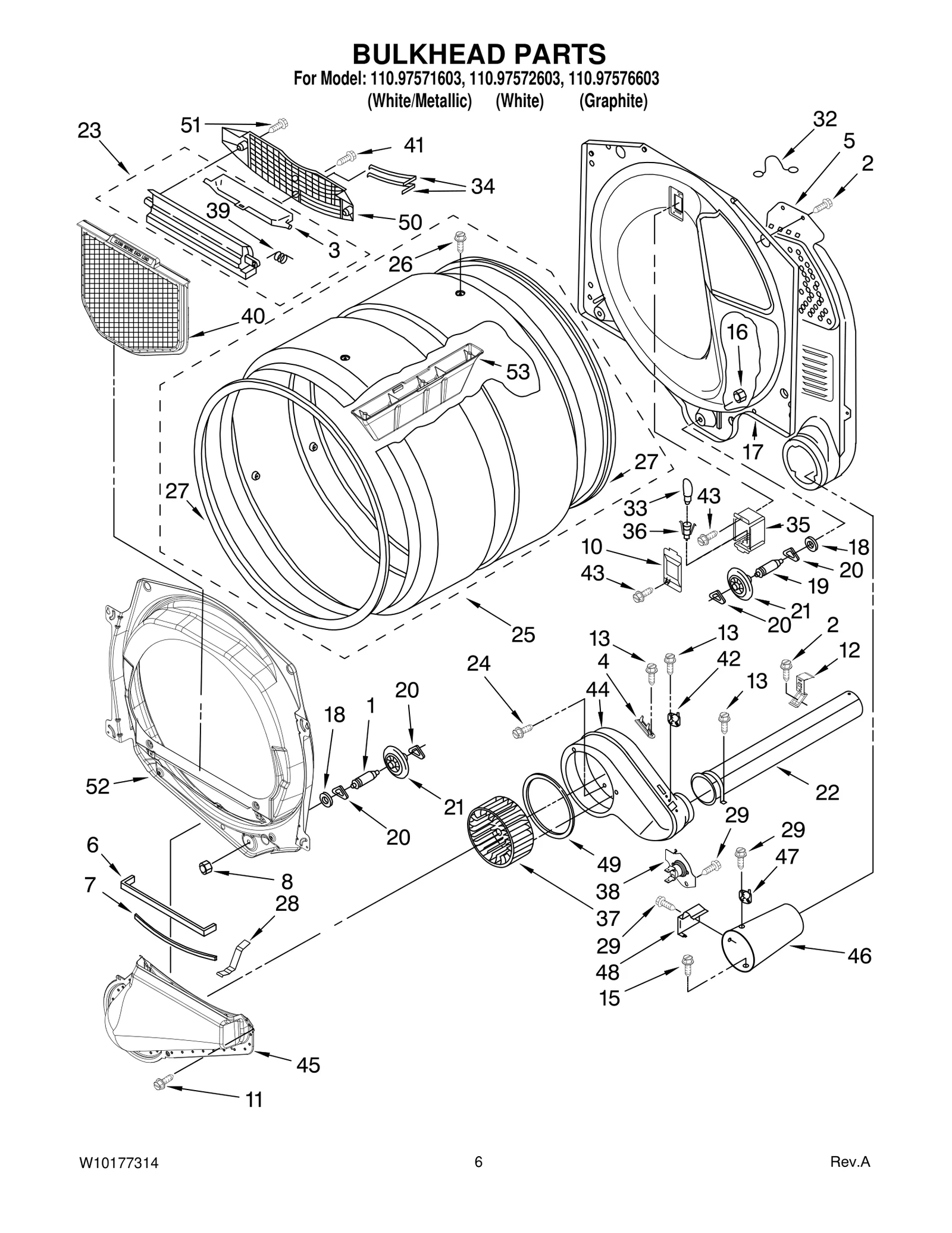 BULKHEAD PARTS