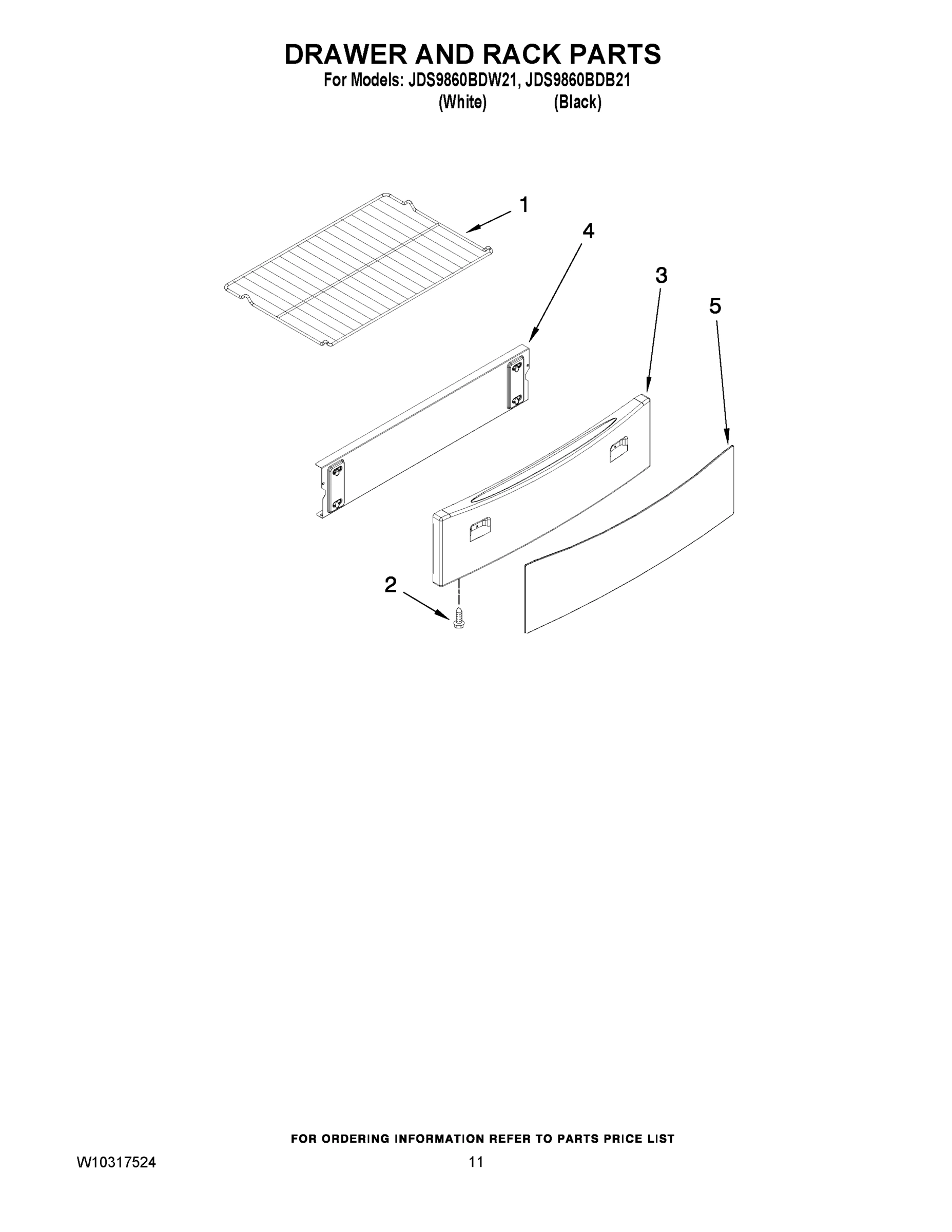 07 - DRAWER AND RACK PARTS