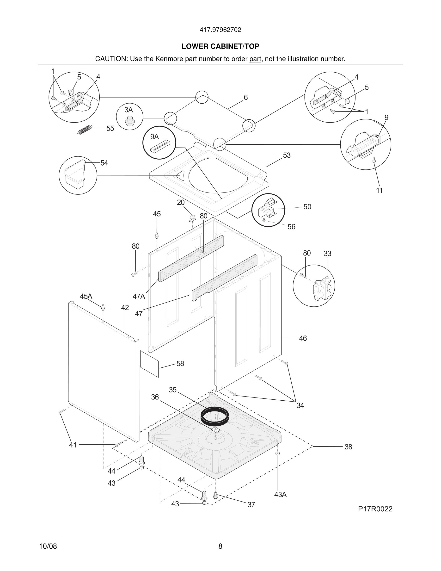 09 - LOWER CABINET/TOP