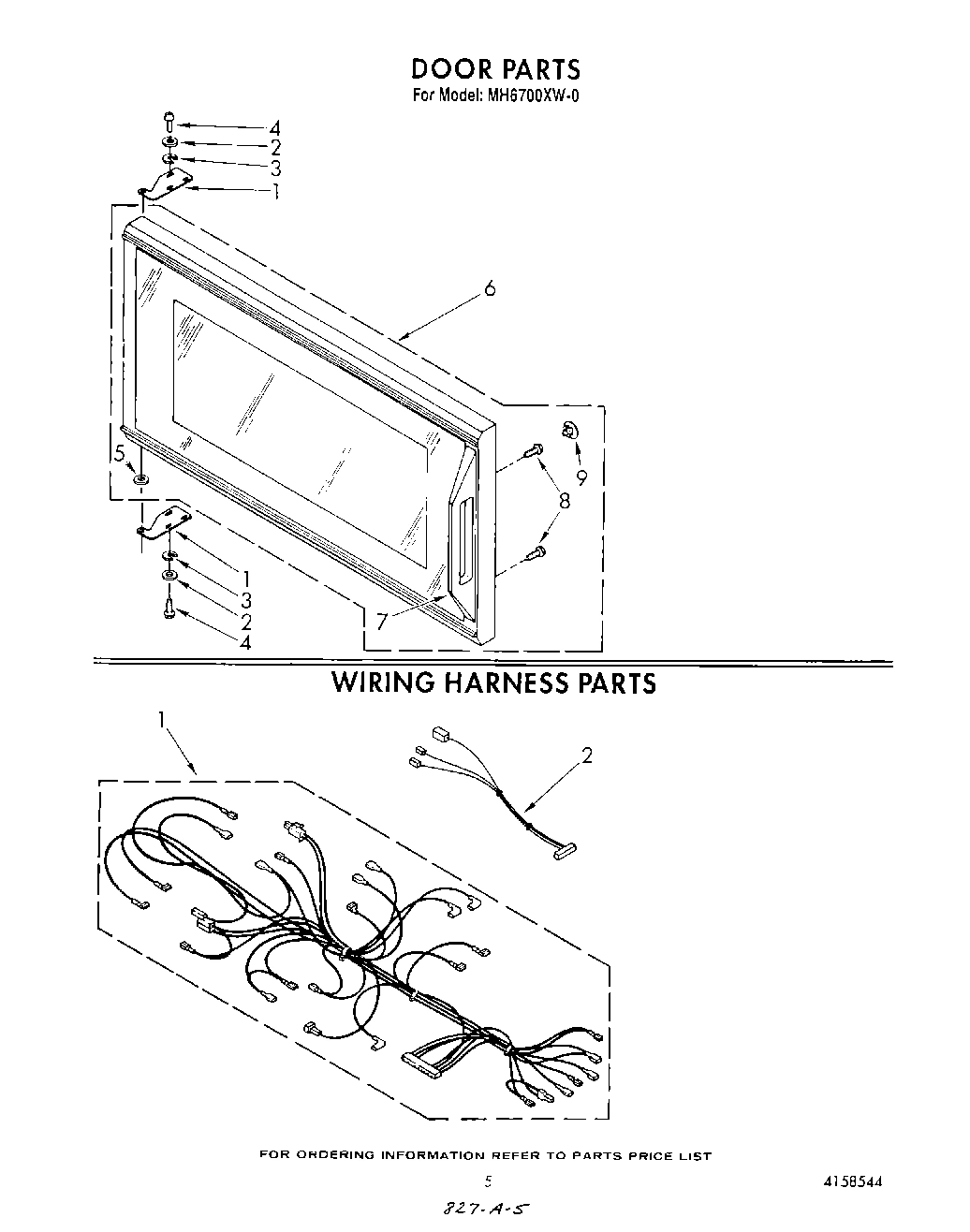 05 - DOOR, WIRING HARNESS, LIT/OPTIONAL