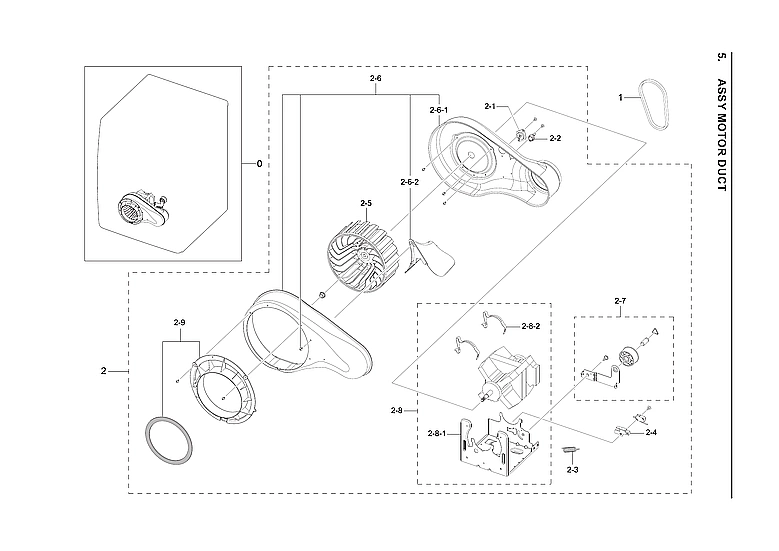 Motor Duct Assembly