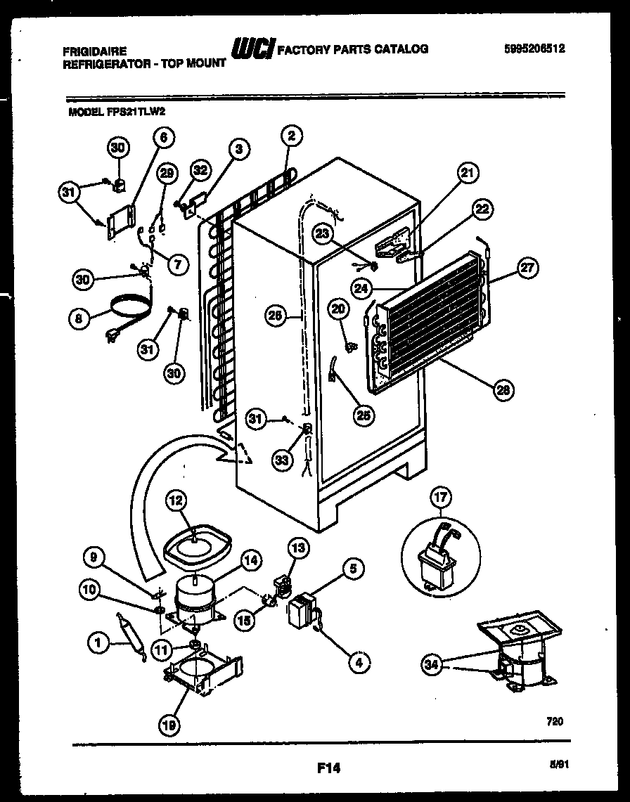 05 - SYSTEM AND AUTOMATIC DEFROST PARTS