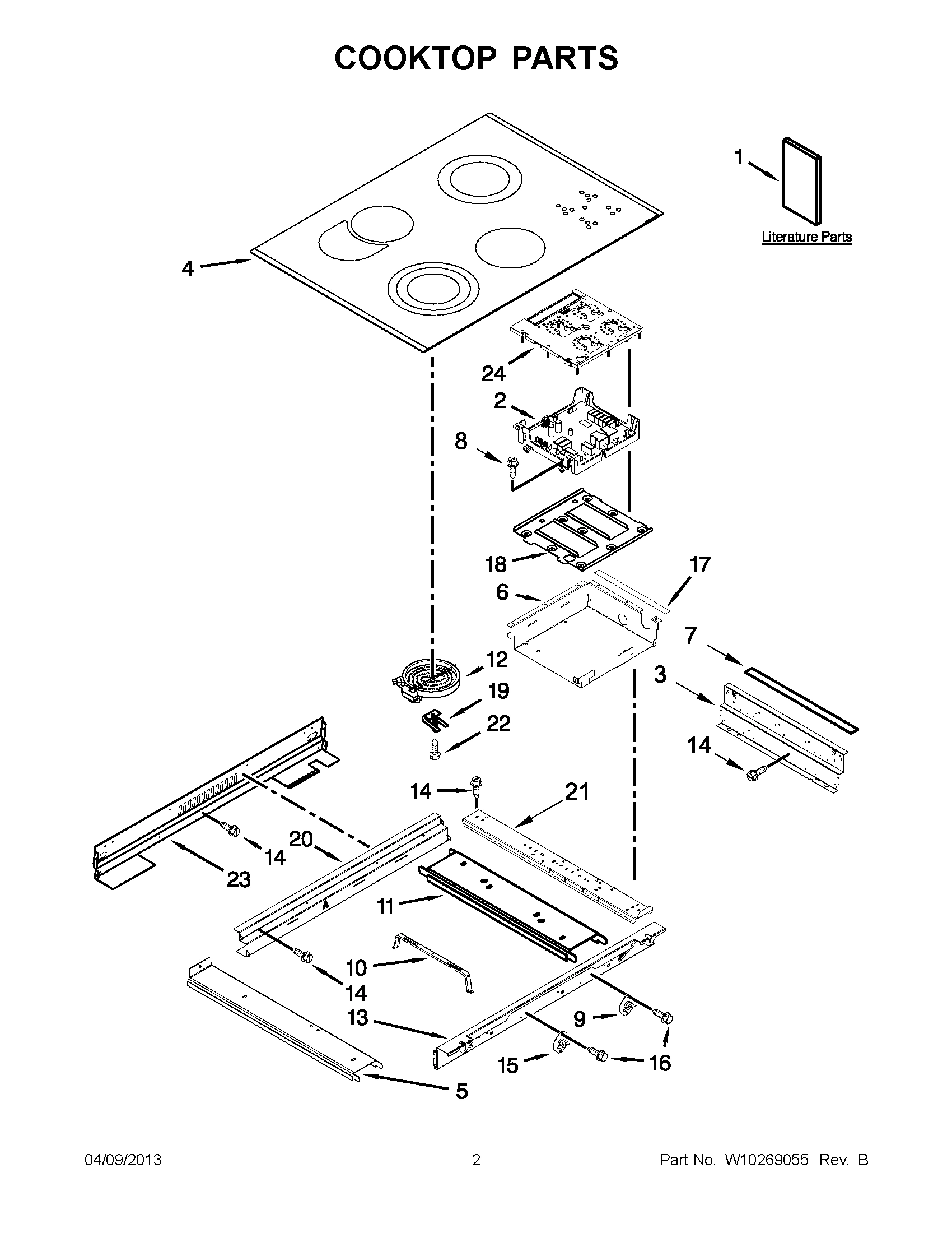 01 - COOKTOP PARTS