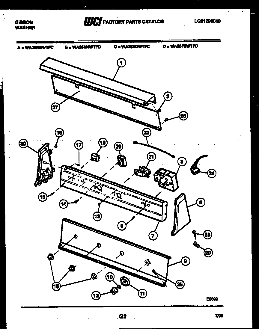 02 - CONSOLE AND CONTROL PARTS
