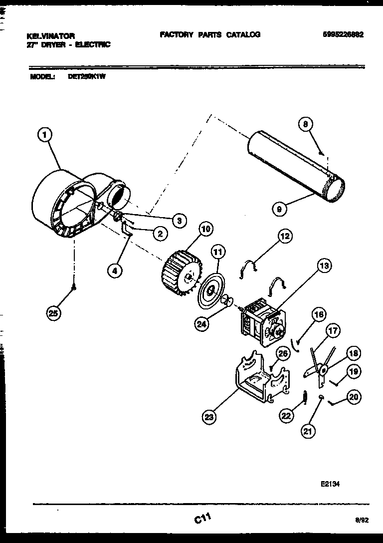 05 - MOTOR AND BLOWER PARTS