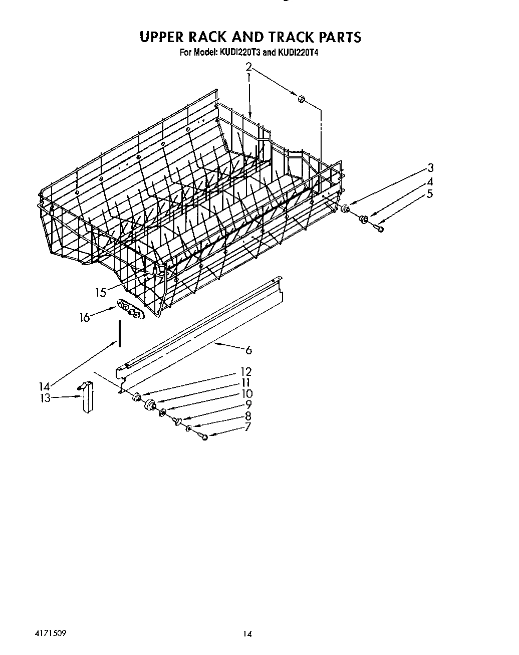 11 - UPPER RACK AND TRACK