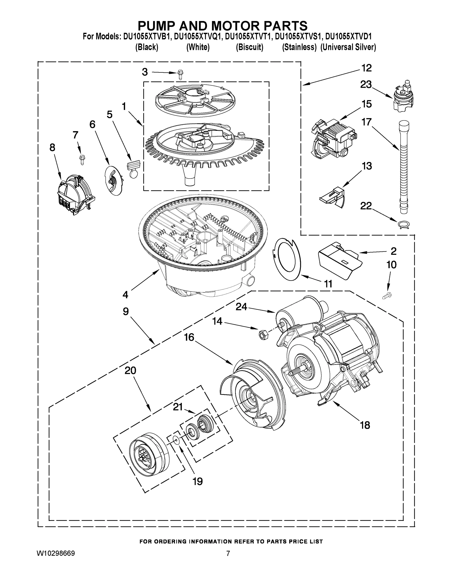 06 - PUMP AND MOTOR PARTS