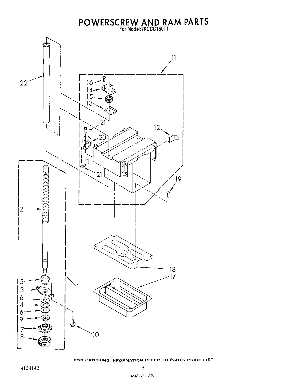 05 - POWER SCREW AND RAM
