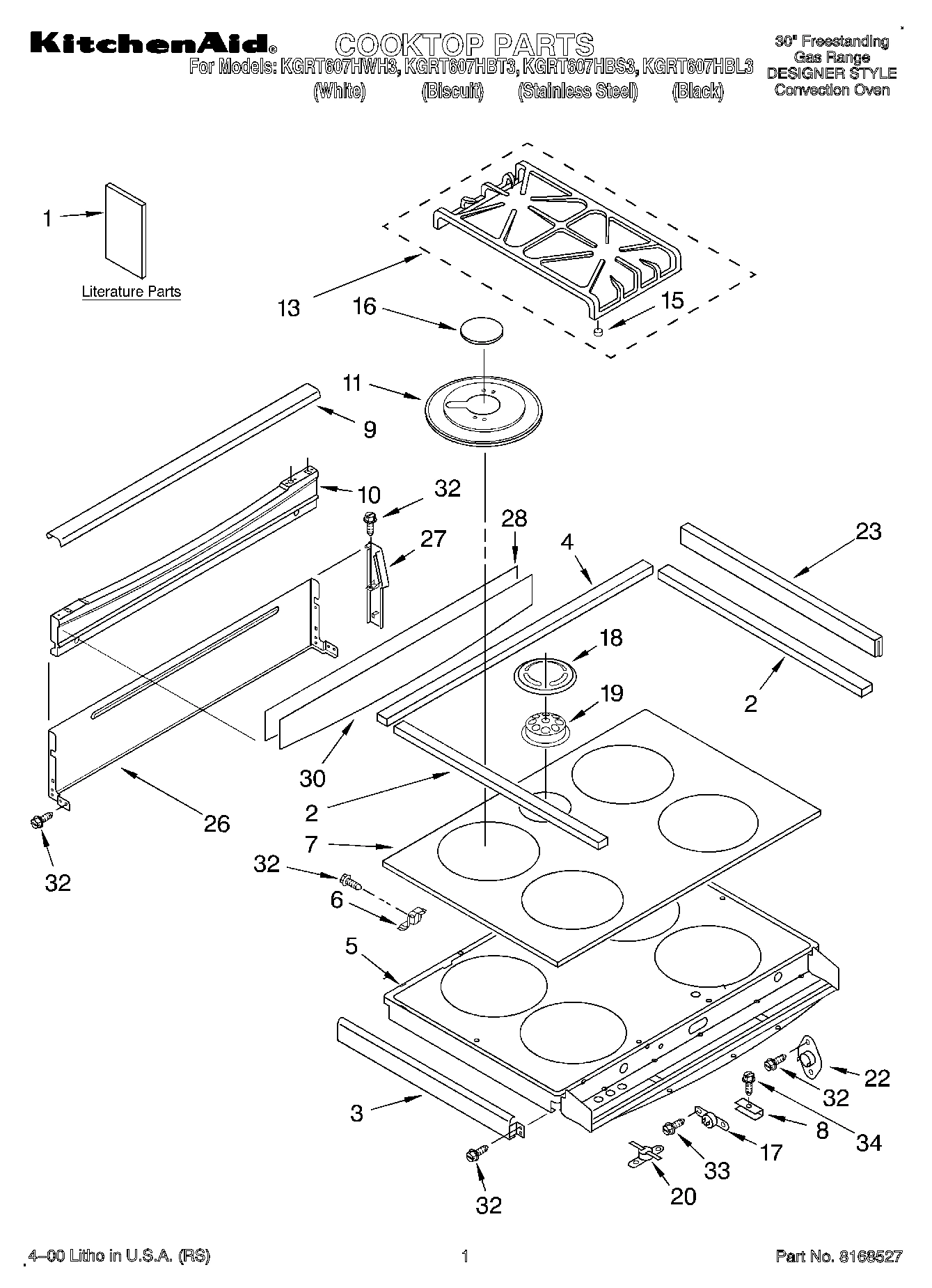 01 - COOKTOP, LITERATURE