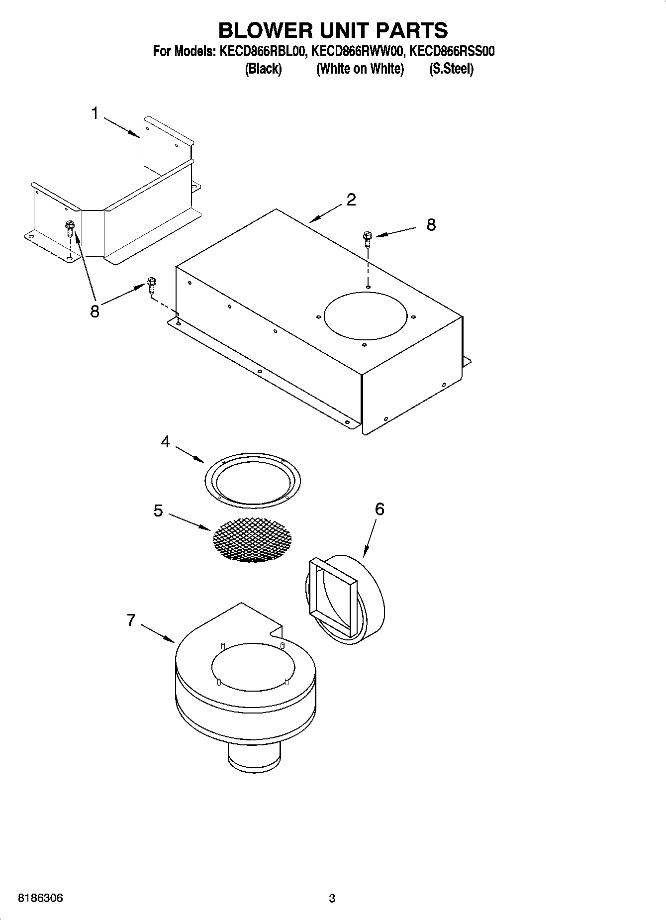 02 - BLOWER UNIT PARTS, OPTIONAL PARTS