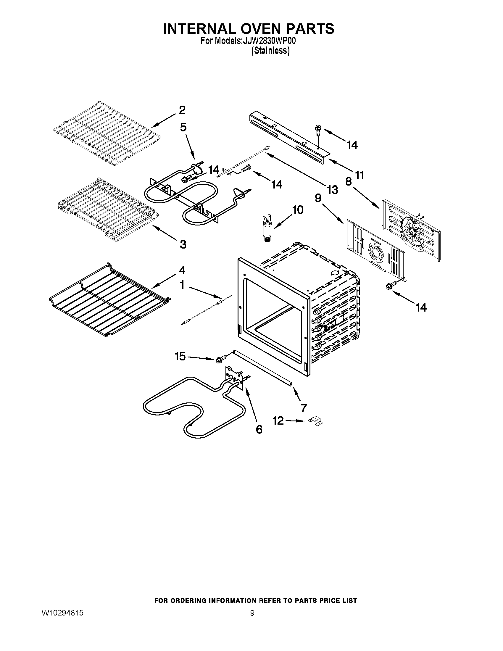 05 - INTERNAL OVEN PARTS