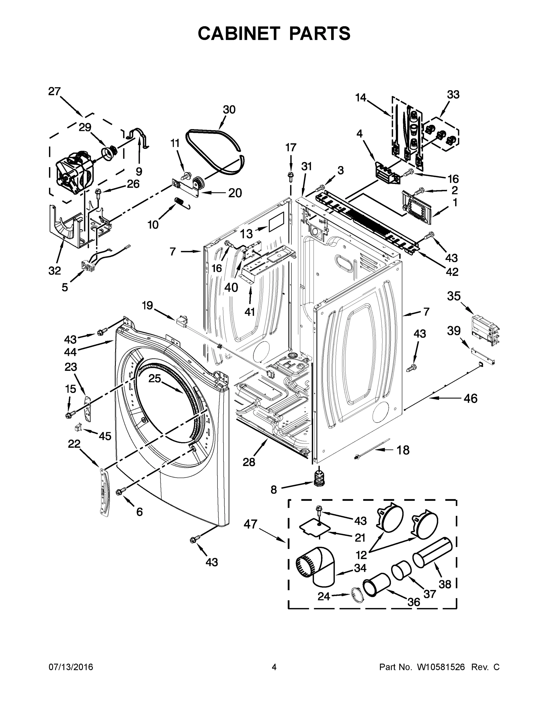 03 - CABINET PARTS