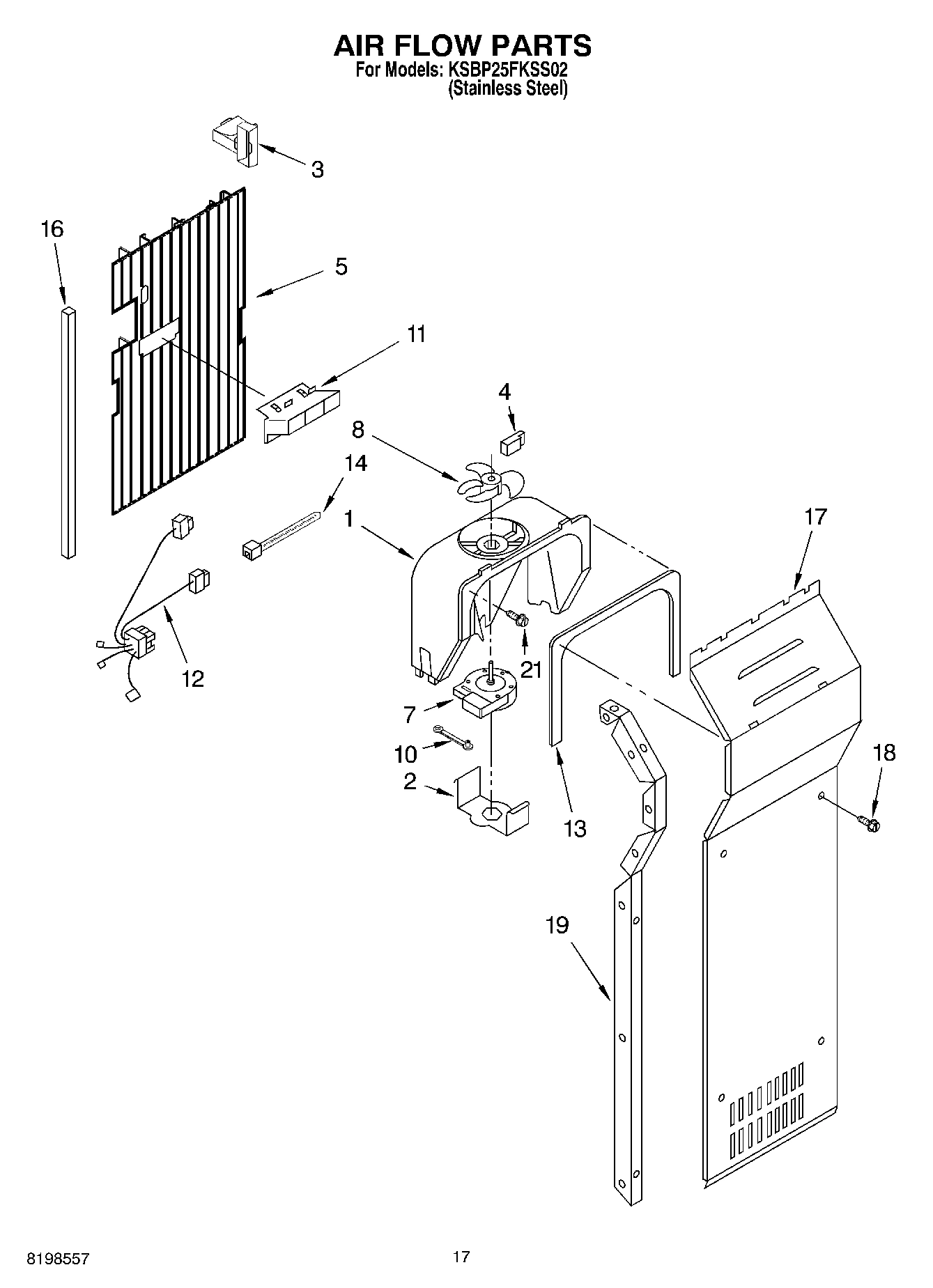 10 - AIR FLOW PARTS