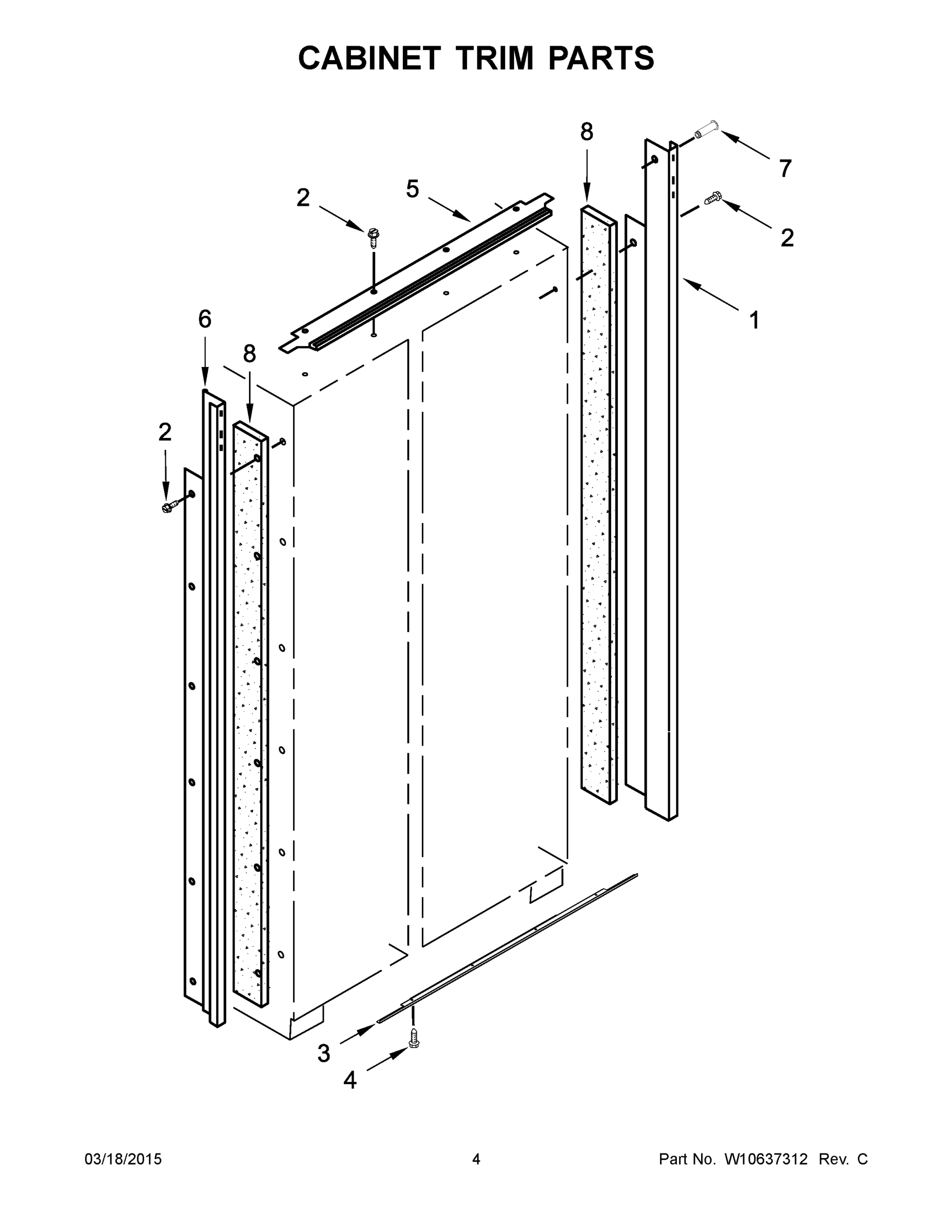 03 - CABINET TRIM PARTS