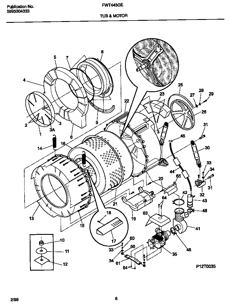 04 - TUB & MOTOR
