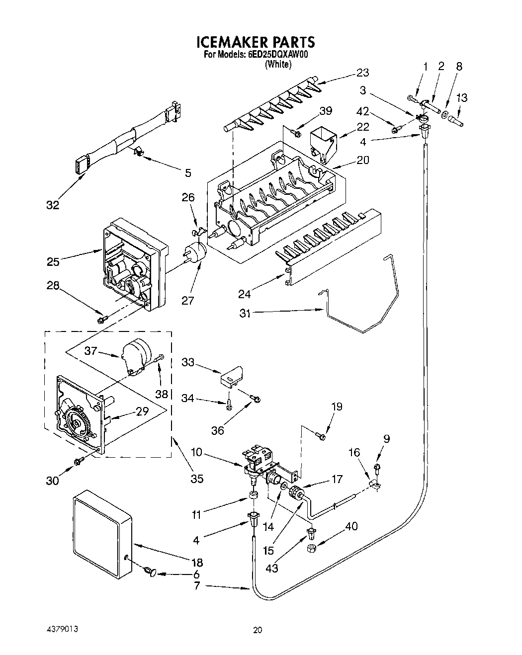12 - ICEMAKER, LIT/OPTIONAL