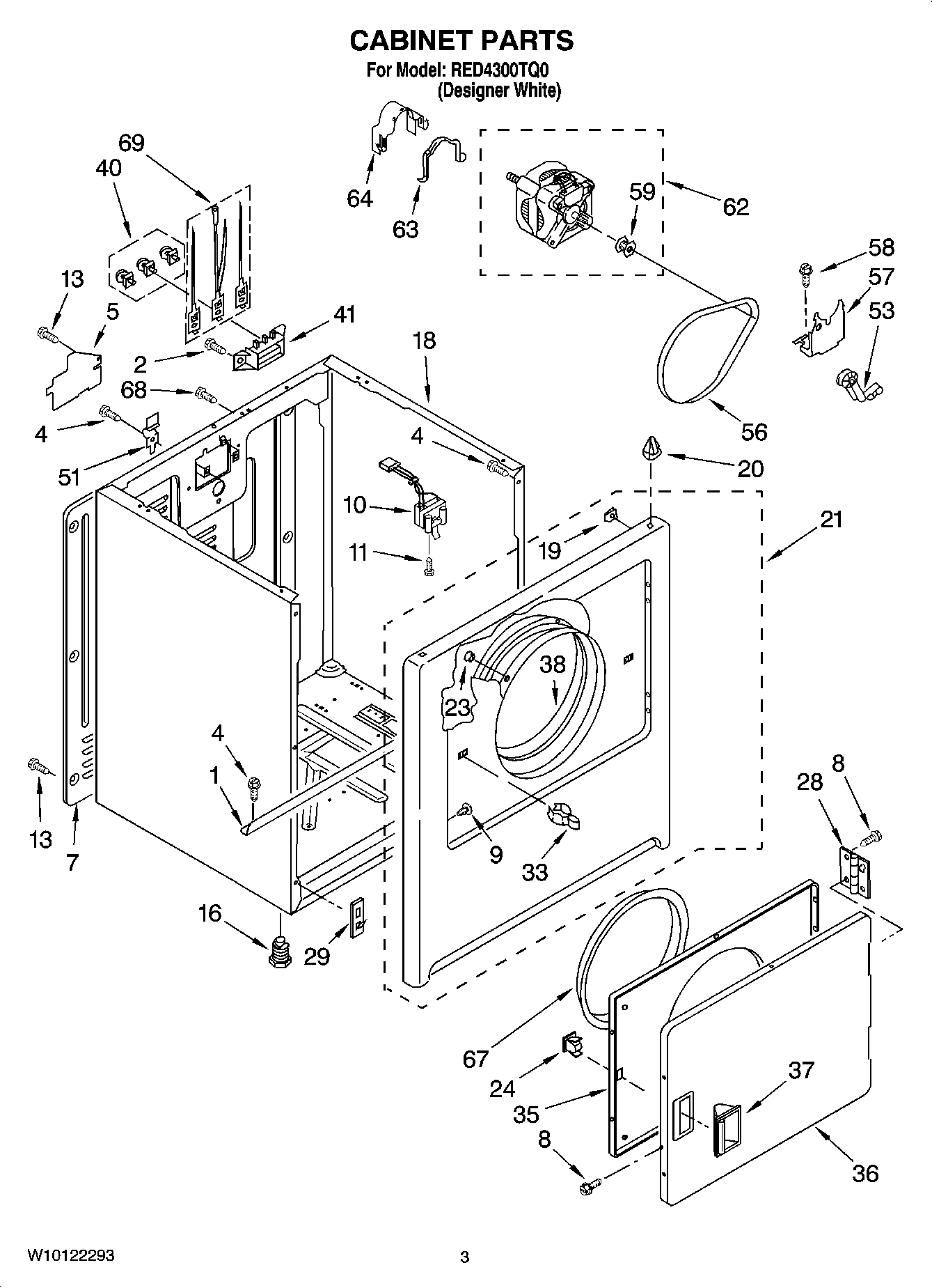 02 - CABINET PARTS