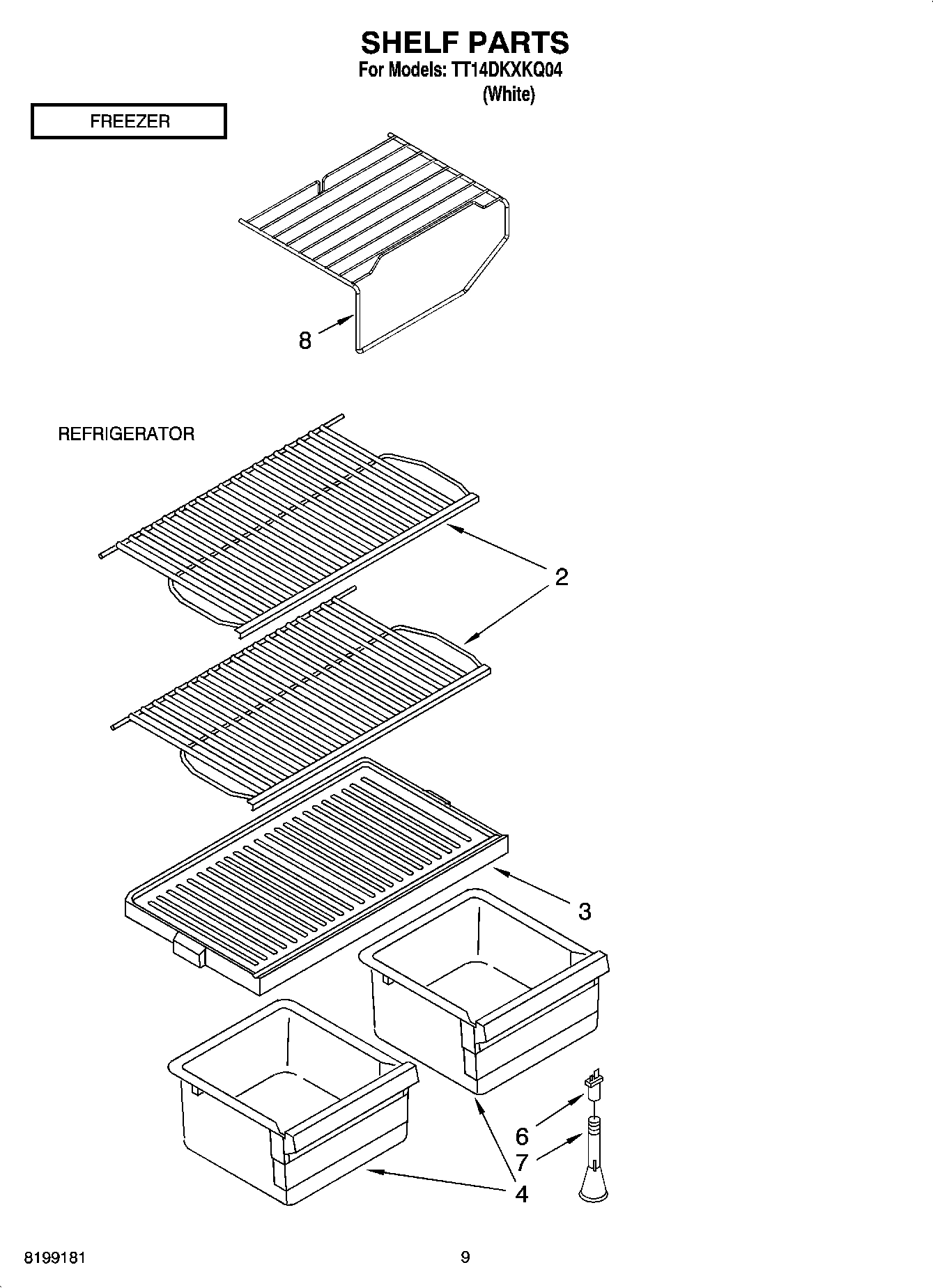 05 - SHELF PARTS, OPTIONAL PARTS