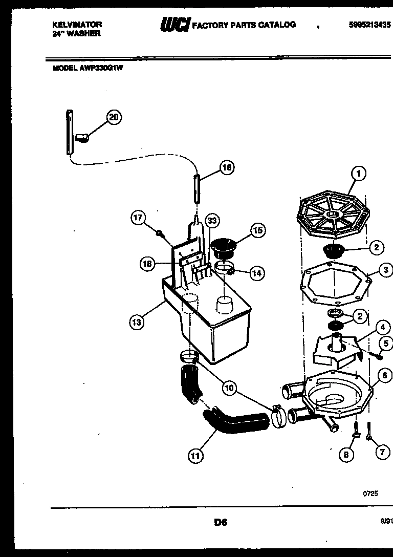 04 - PUMP, WATER VALVE, WATER INLET