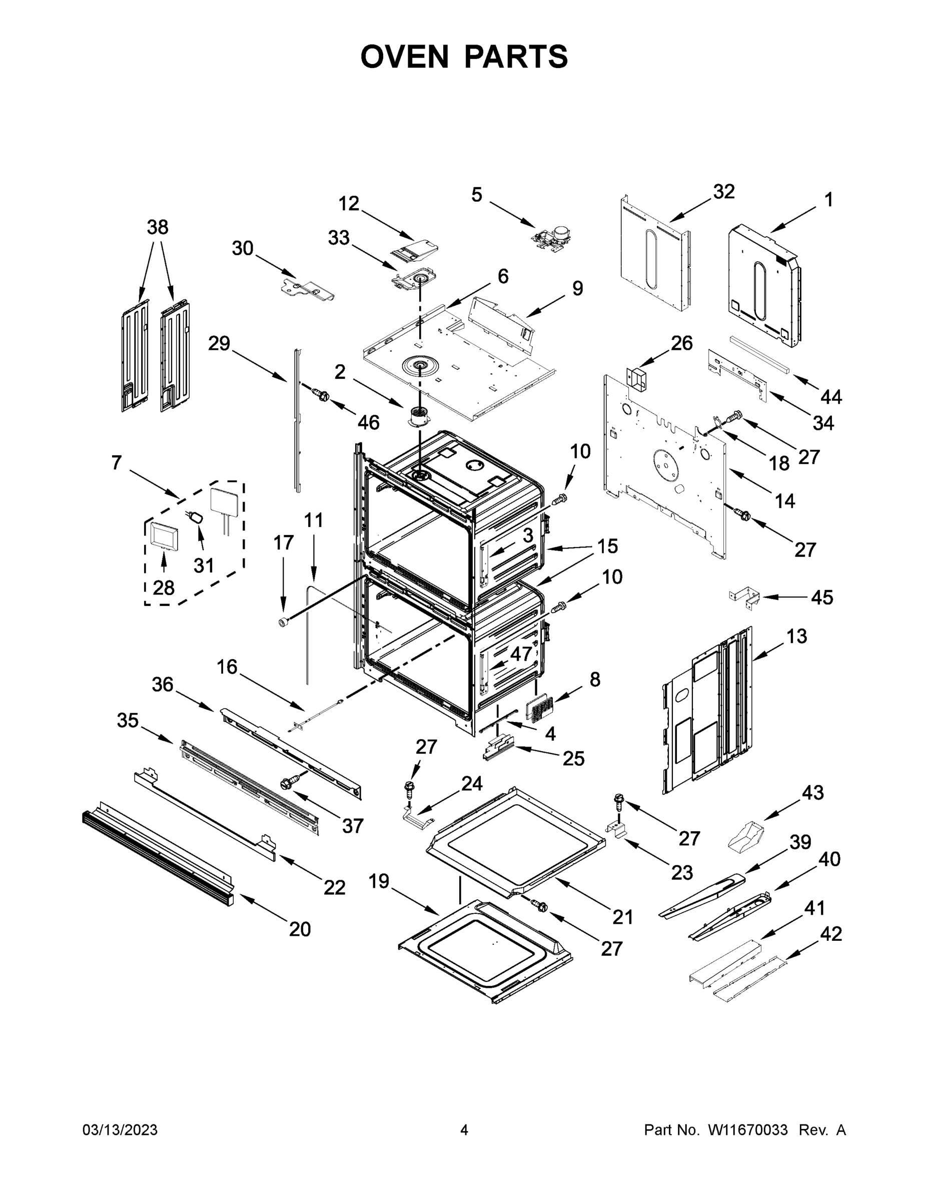 03 - OVEN PARTS
