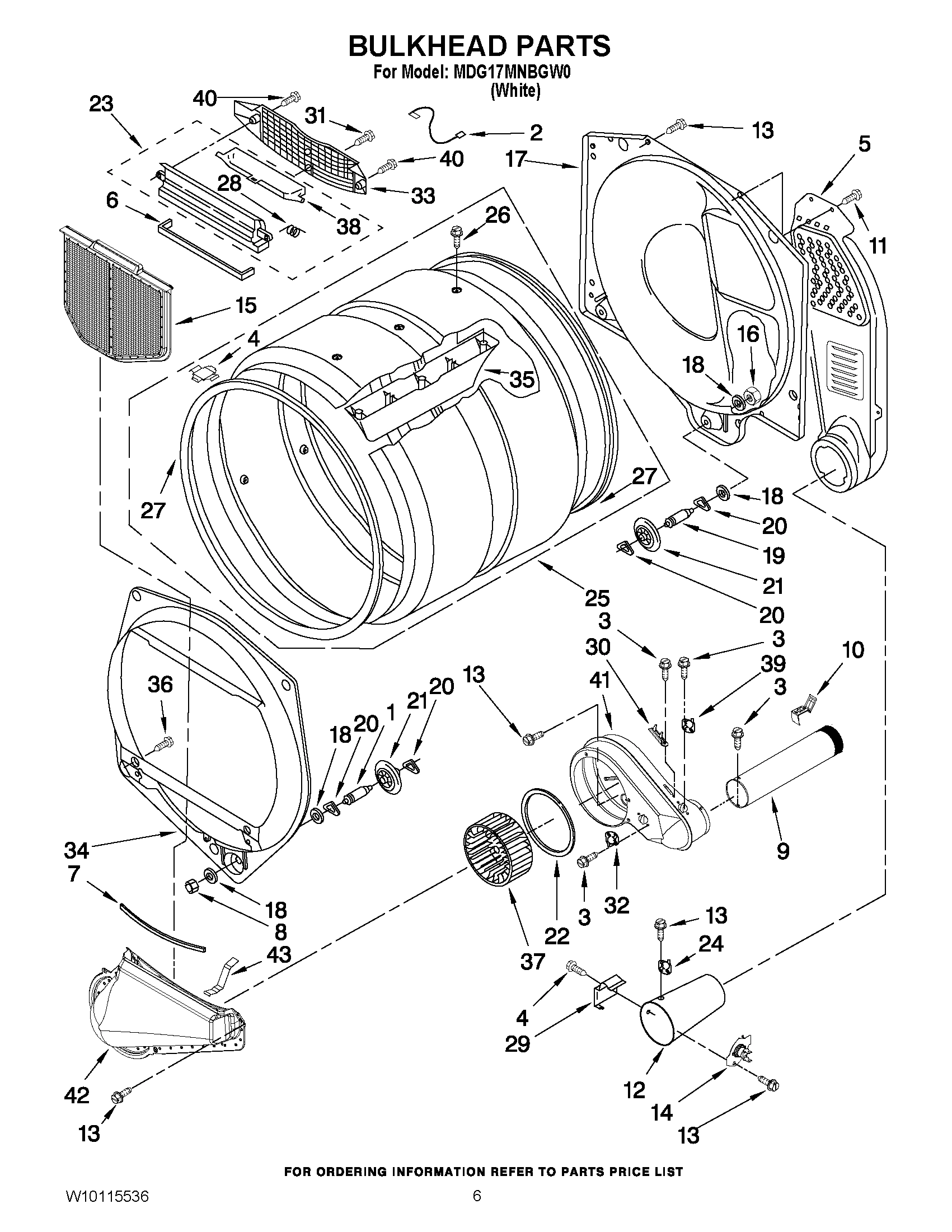 03 - BULKHEAD PARTS