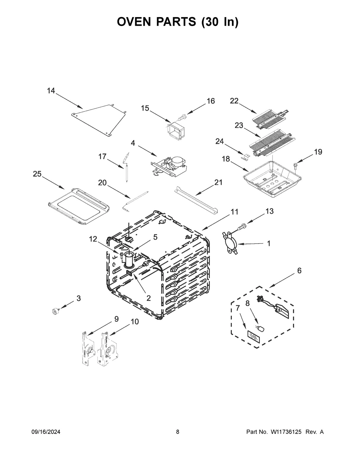 05 - OVEN PARTS (30 IN)