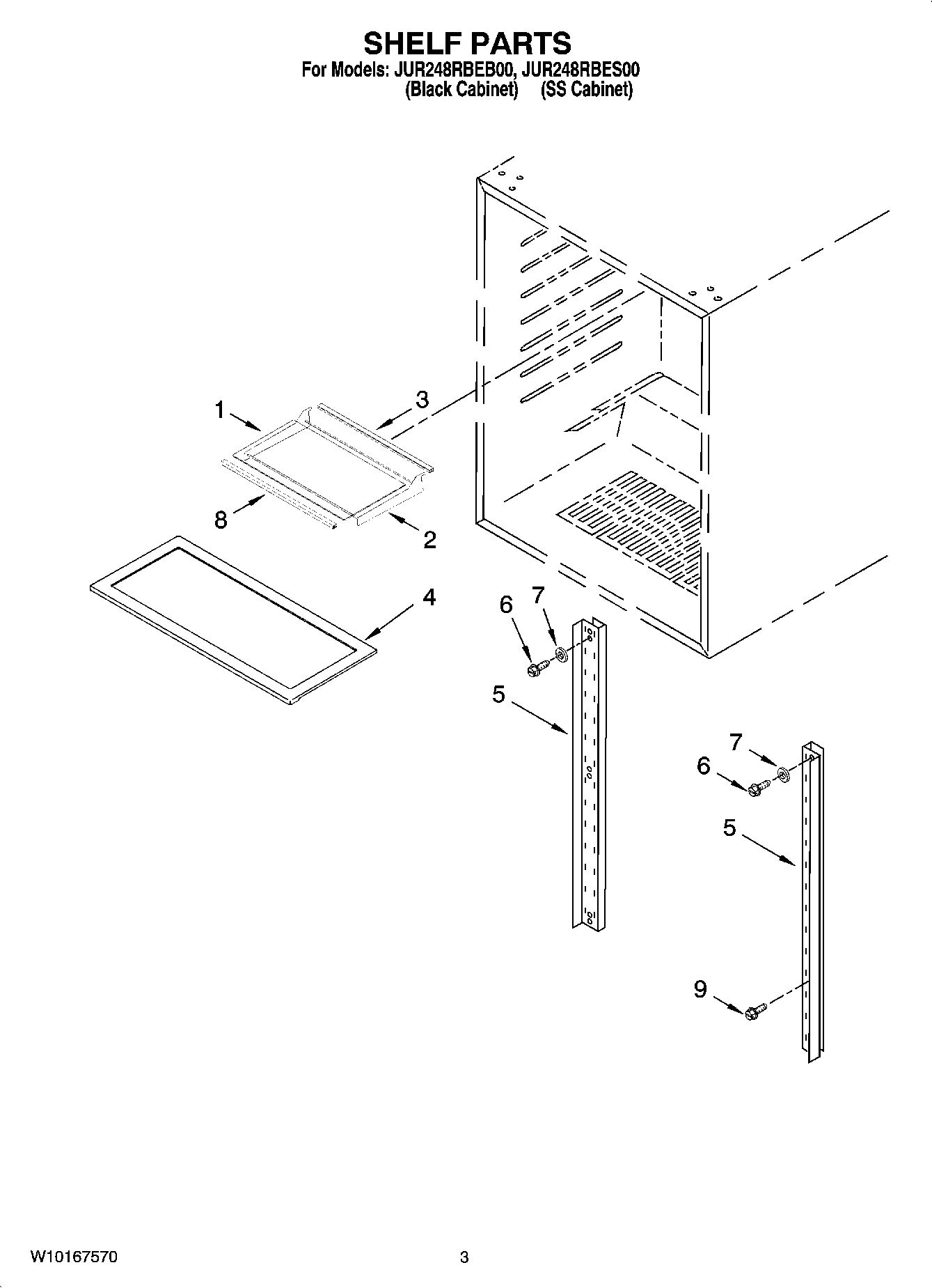 02 - SHELF PARTS