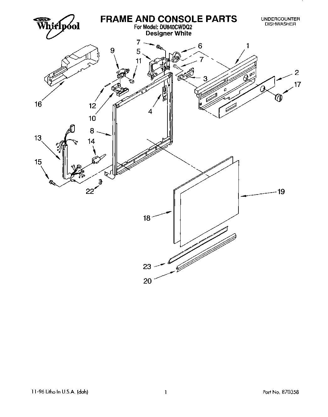 01 - FRAME AND CONSOLE