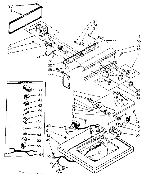 TOP AND CONSOLE PARTS