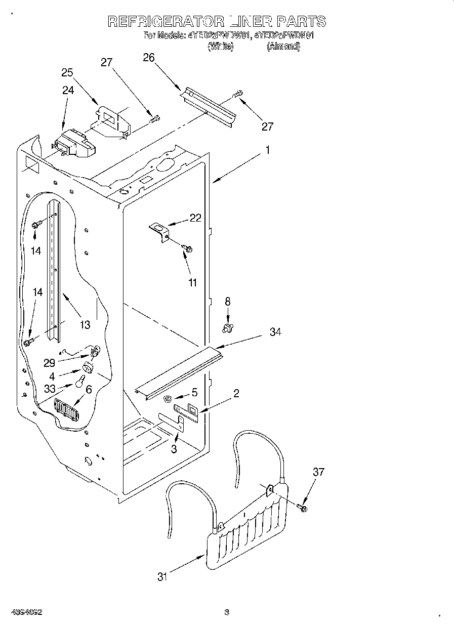 02 - REFRIGERATOR LINER