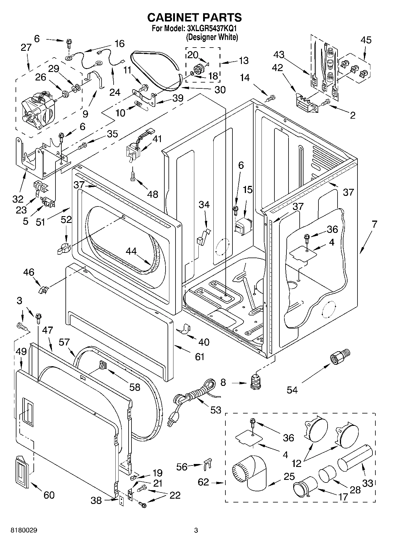 02 - CABINET PARTS
