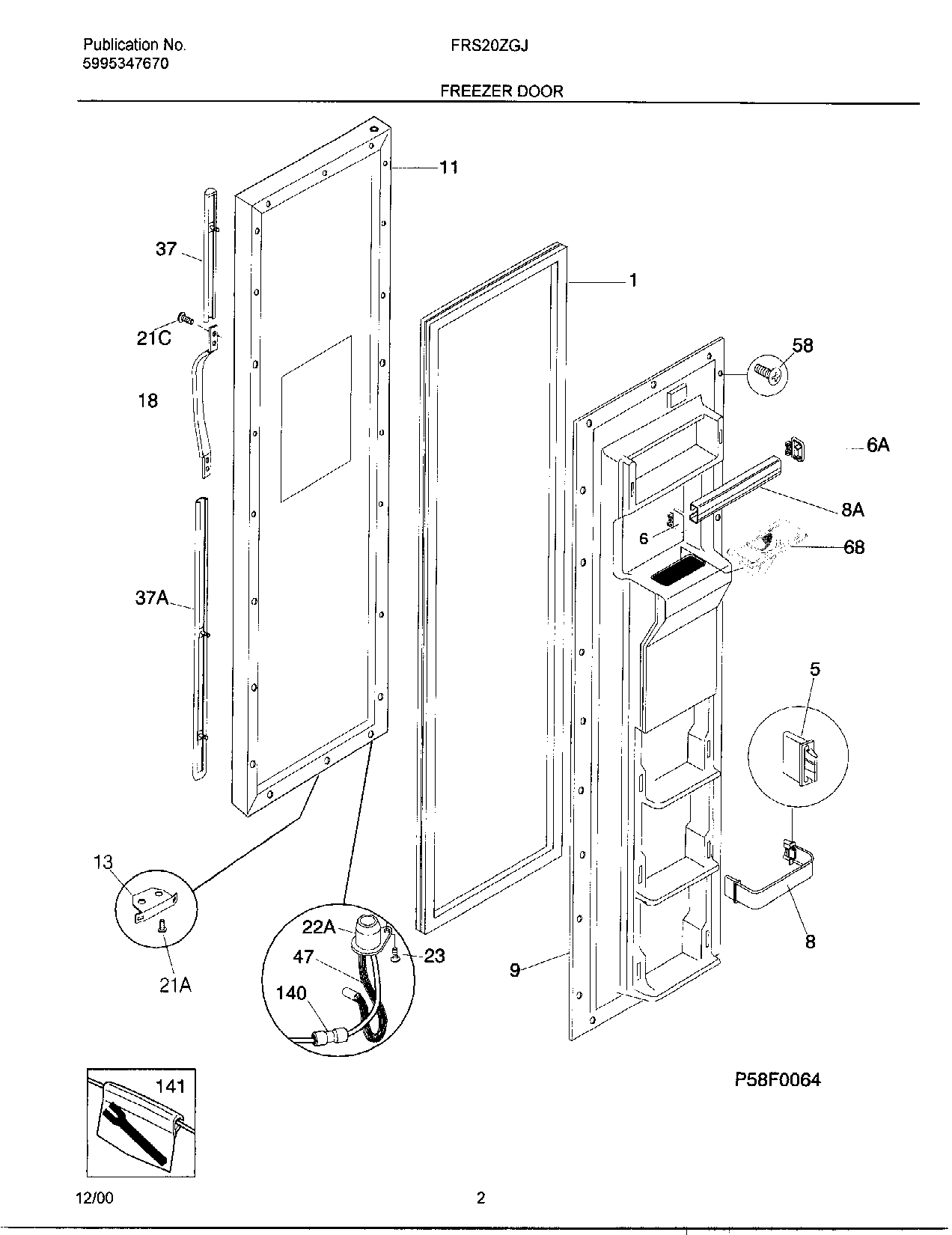 02 - FREEZER DOOR