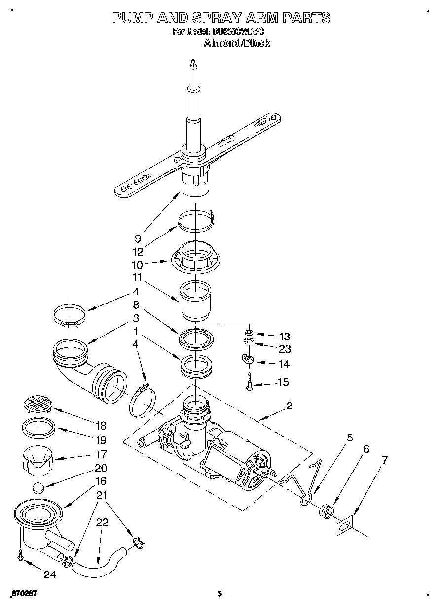 04 - PUMP AND SPRAY ARM
