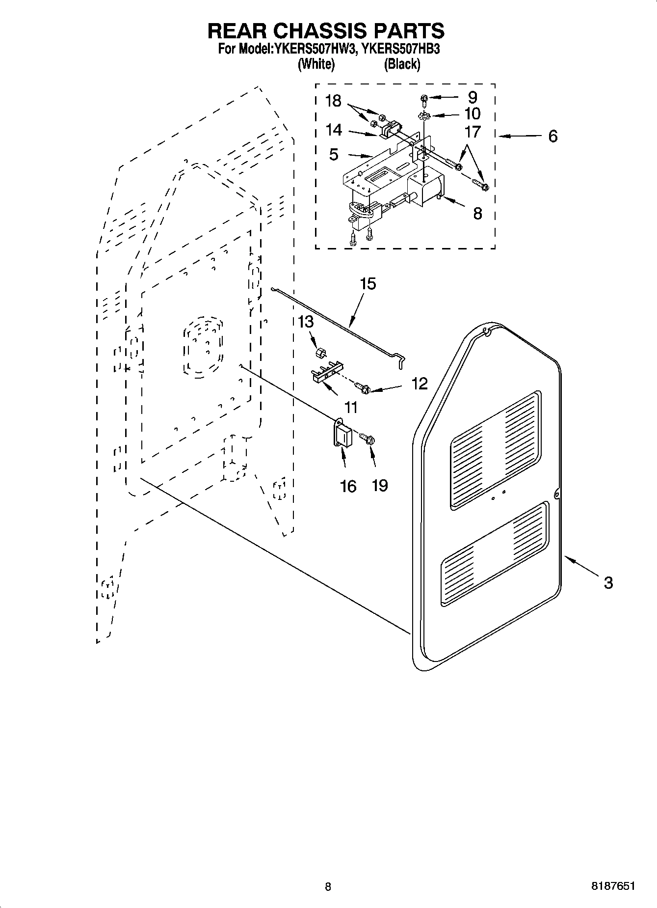06 - REAR CHASSIS PARTS