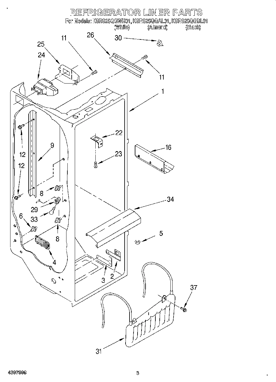 02 - REFRIGERATOR LINER